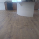 Laminate floor oak