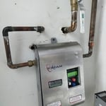 replace tankless waterheater