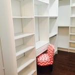 Triple Hang Rod and Shoe Shelves