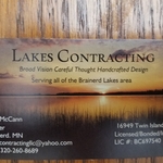Lakes contracting