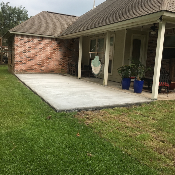 Back patio