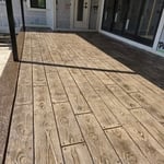 Stamped concrete