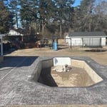 Stamped concrete