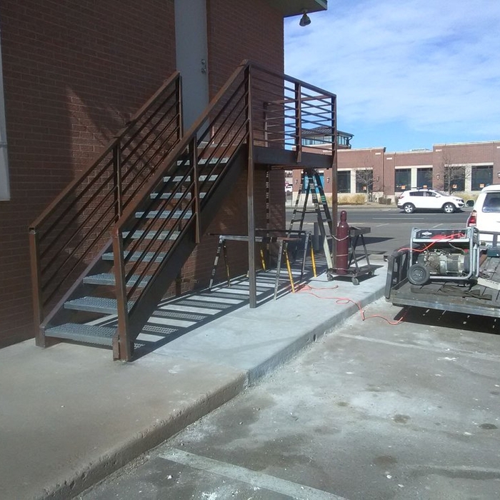 Commercial Steel Staircase