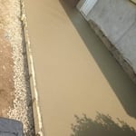 concrete patio