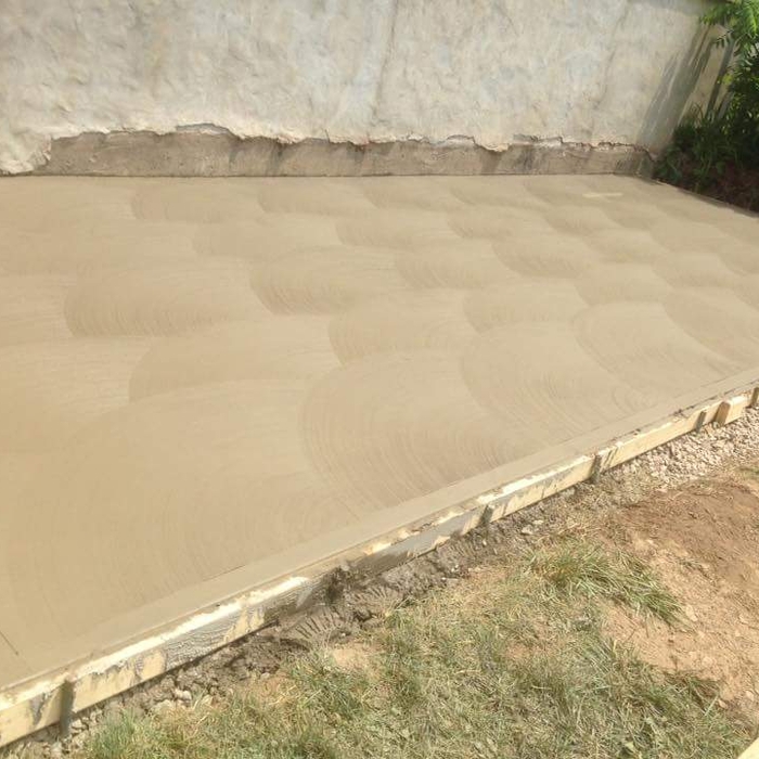 concrtete patio
