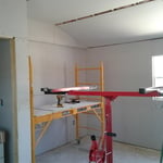 Hanging drywall