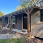 Porch Timber Beam Wrap
