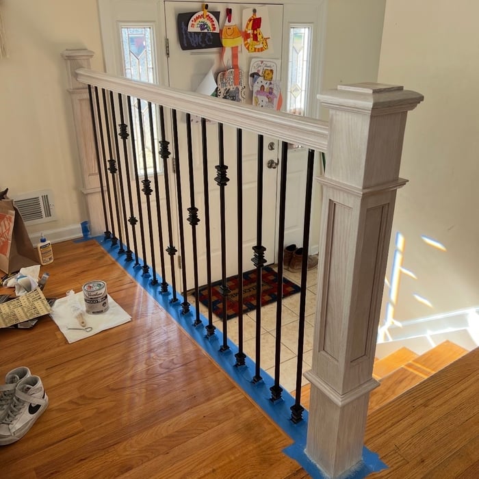 Stair Railing Replacement
