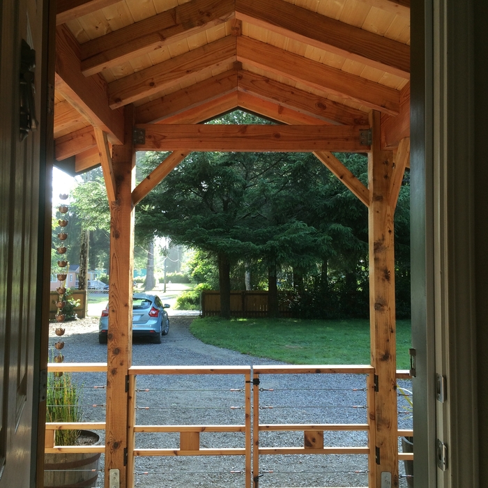 Finished view from inside