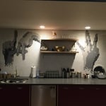 Specialty tile backsplash “ LA”