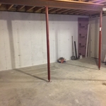 Unfinished basement