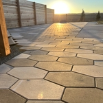 Modern Patio & Fence