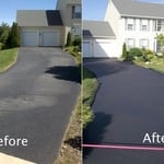 Residential driveway