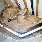Replacing the Stack and drain pipes in basement