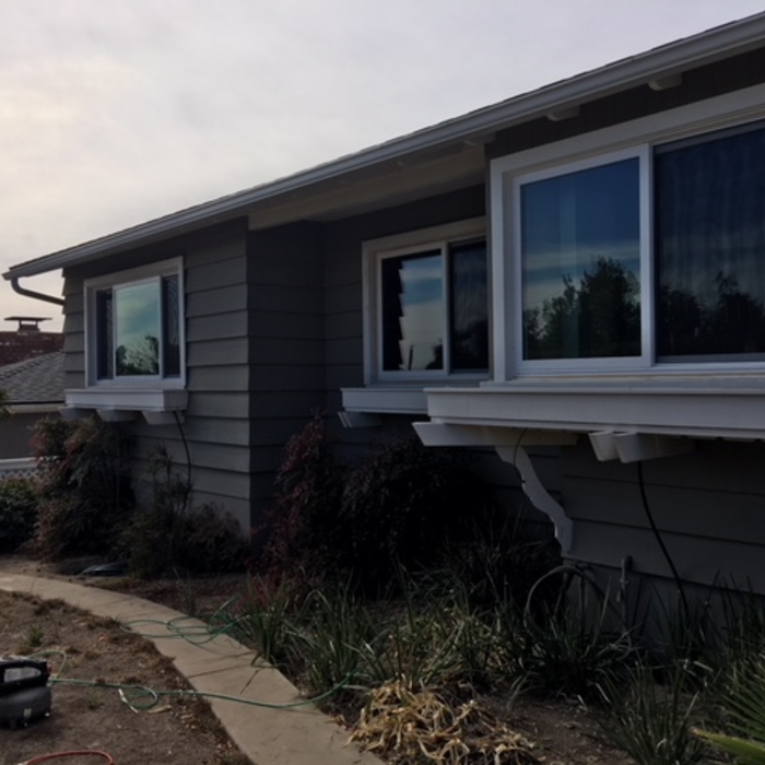 Wood windows to vinyl