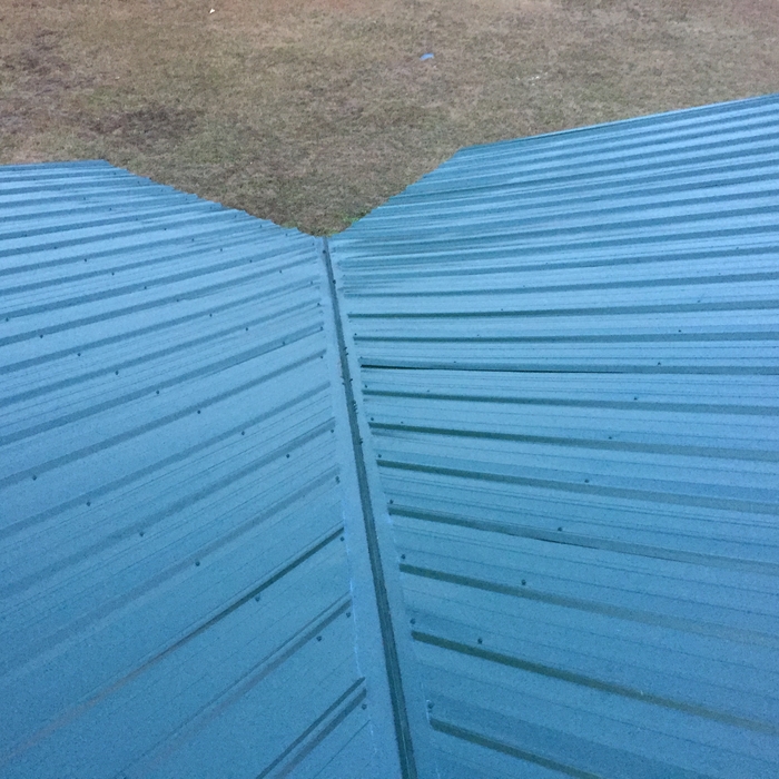 Metal roof
