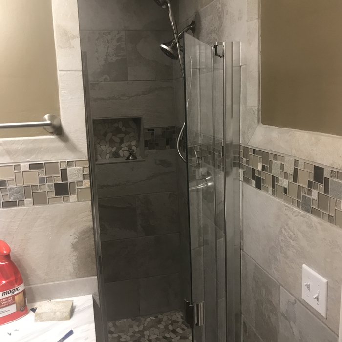Master bath remodel