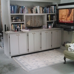 Inovative book case.