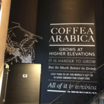 Starbucks wall covering