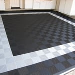 Black with Silver border Swisstrax