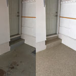 Before and After Garage Floor