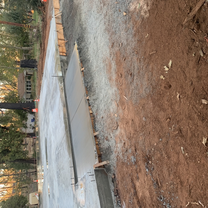 patios poured