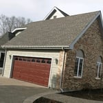 James Hardie siding in Monterey Taupe