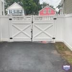 Vinyl Double Gate