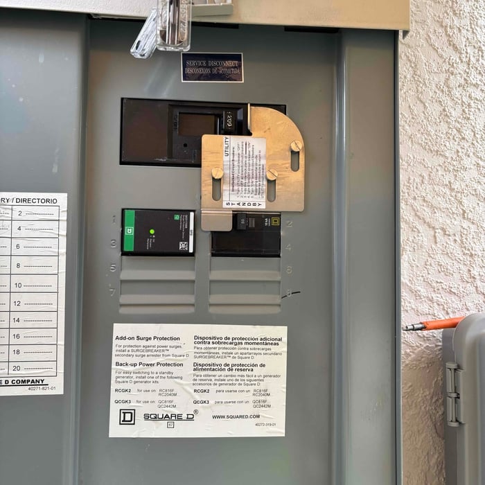 panel change out