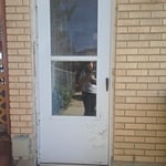 Before of Back door