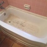 Bathtub before