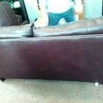 sofa back was rebuild