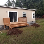 Small back deck