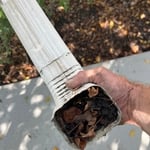 Gutter cleaning.