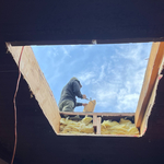 cut skylight opening