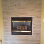 after fireplace