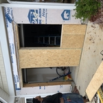Remove garage door