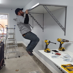 Installing Garage Shelving Shelving