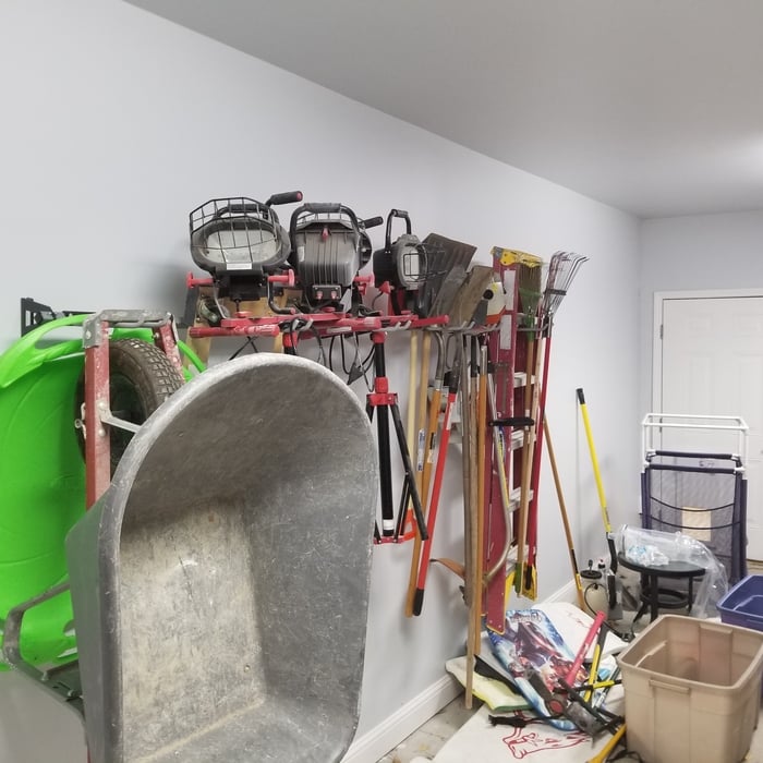 Installing Garage Shelving Shelving
