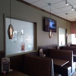 Ledo Pizza lighting install