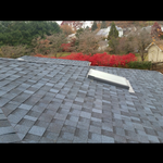 New roof with skylights