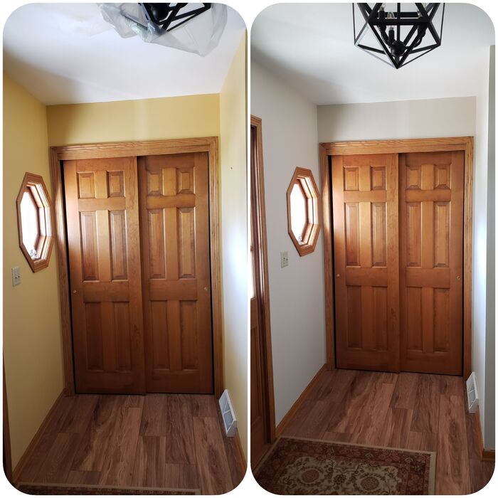 before & after
