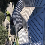 Kynar standing seam metal roof