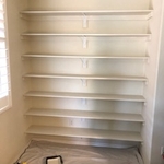 Custom Shelves in Office / Den Area
