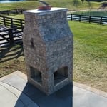 Outdoor Fireplace