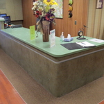 Receptionists Desk and Entryway