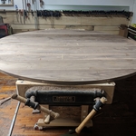72 Round table top