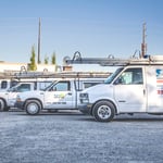 Some of our fleet, ready to serve you!