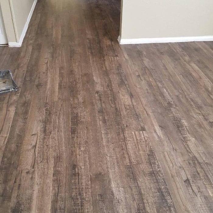 Vinyl Flooring Installed